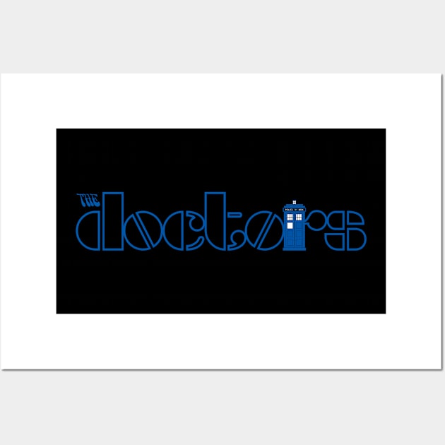 The Doctors logo 1 Wall Art by TrulyMadlyGeekly